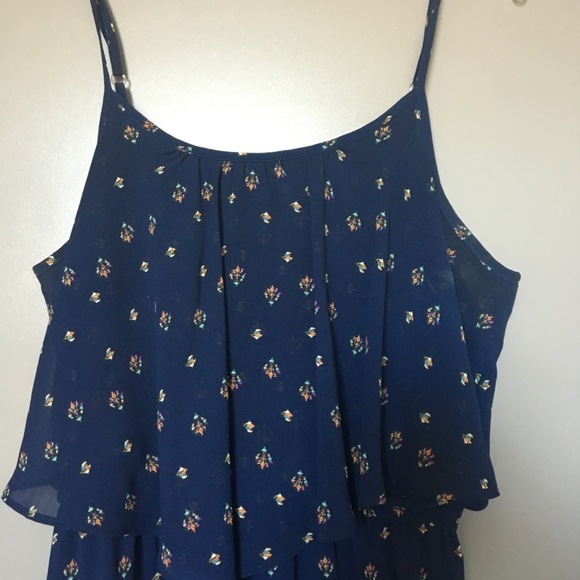 Navy Maxi Dress - Picture 3 of 5